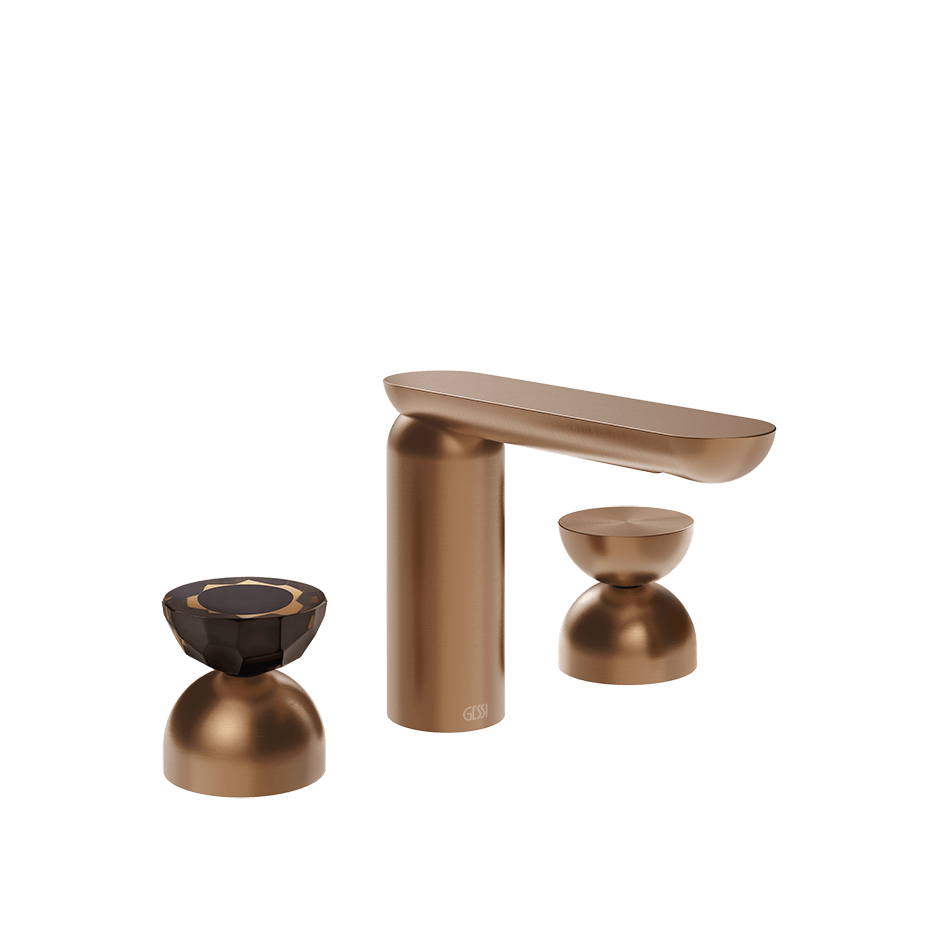 Gessi Washbasin Group 74896 in Copper Brushed Pvd