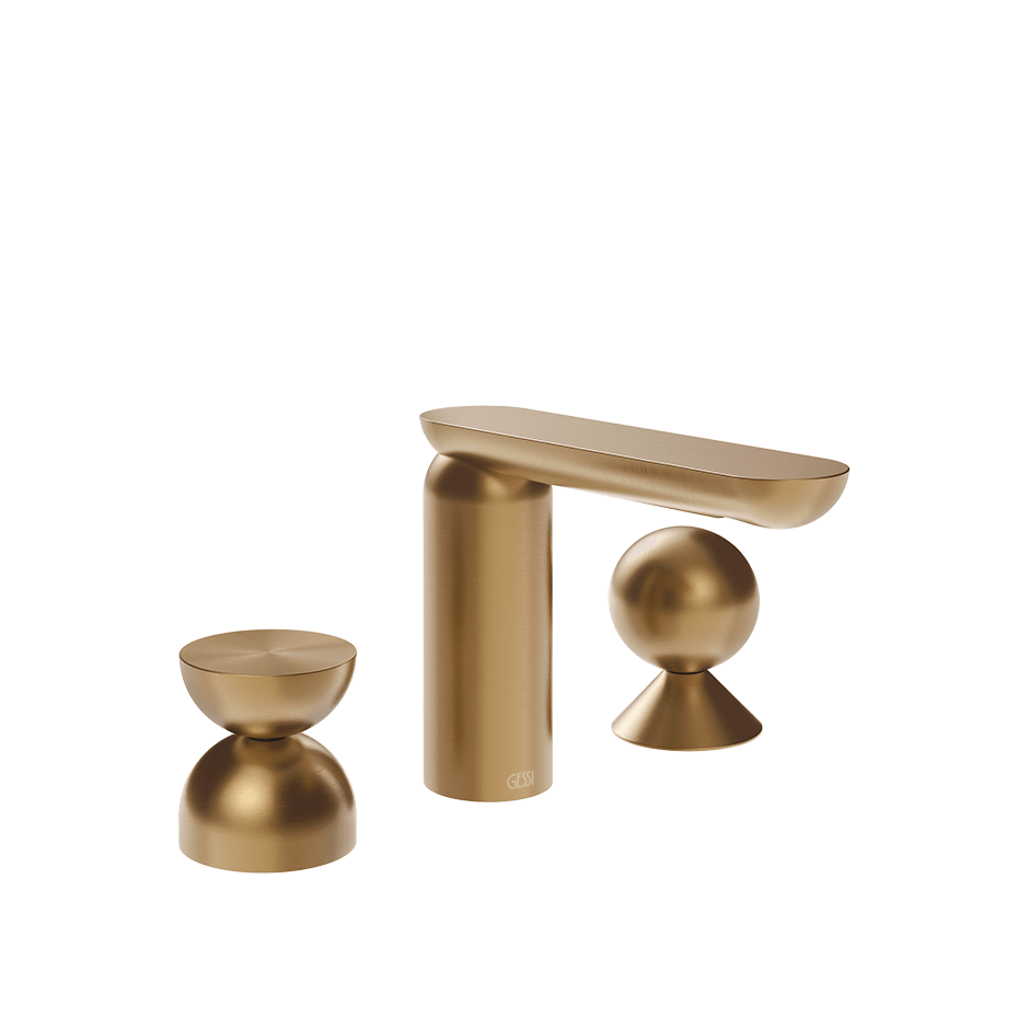Gessi Washbasin Group 74908 in Warm Bronze Br. Pvd