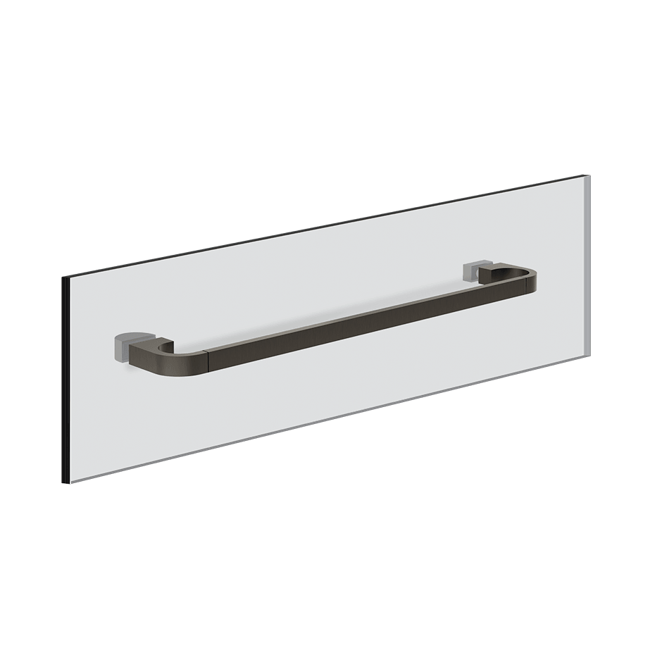 Gessi Towel Rail 74913 in Black Metal Br. Pvd