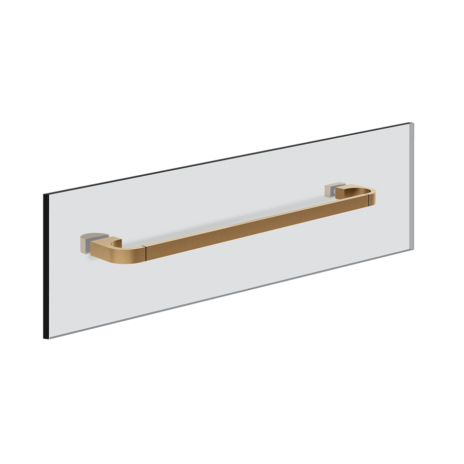 Gessi Towel Rail 74913 in Warm Bronze Br. Pvd