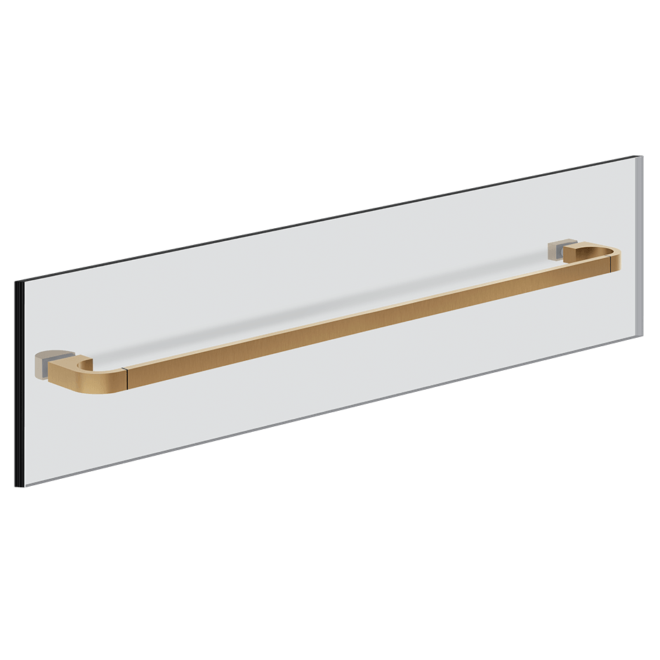 Gessi Towel Rail 74915 in Warm Bronze Br. Pvd
