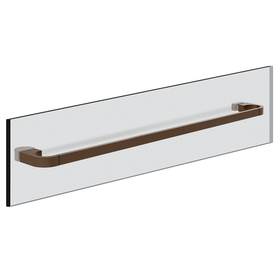 Gessi Towel Rail 74915 in Dark Bronze