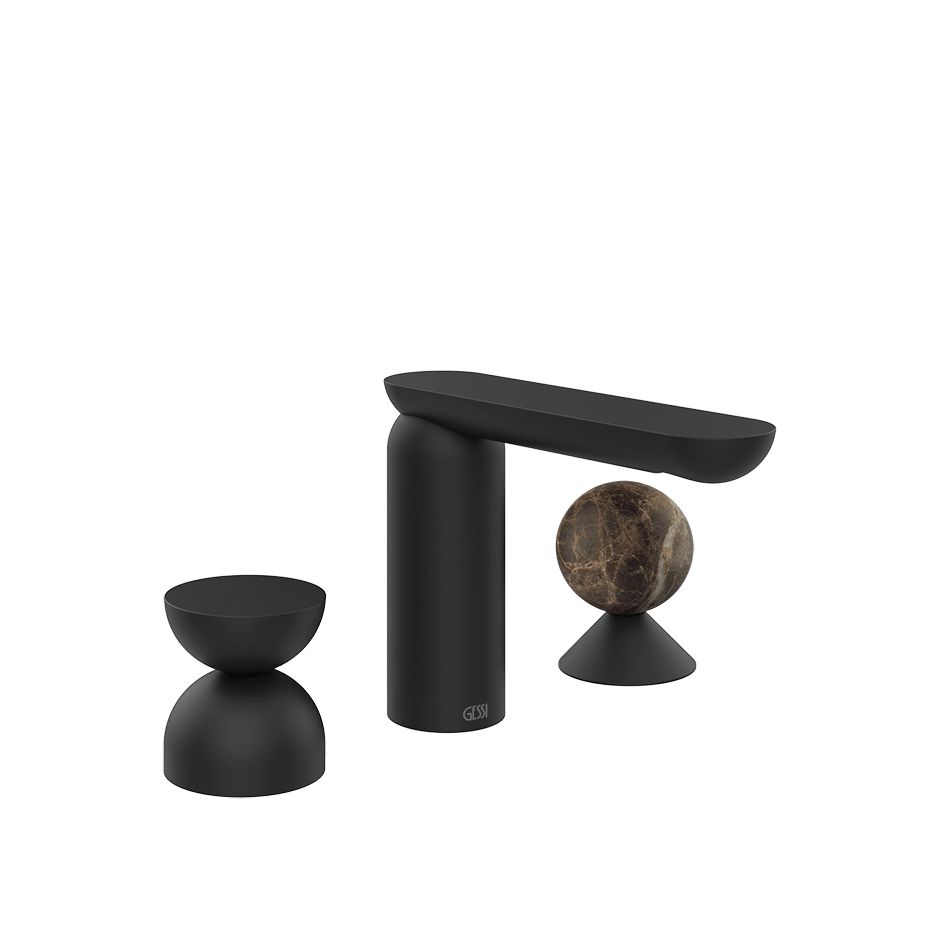 Gessi Washbasin Group 74918 in Matte Black
