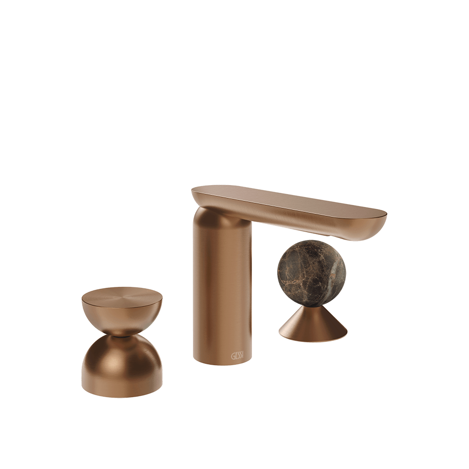 Gessi Washbasin Group 74918 in Copper Brushed Pvd