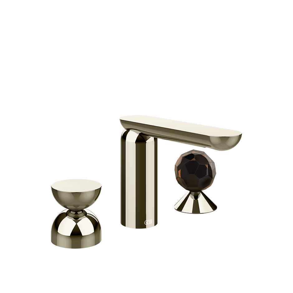 Gessi Washbasin Group 74928 in Nickel Pvd