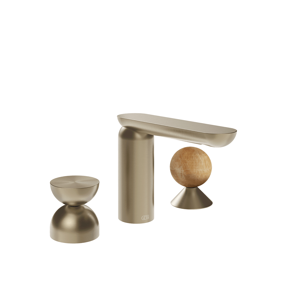 Gessi Washbasin Group 74938 in Finox Brushed Nickel