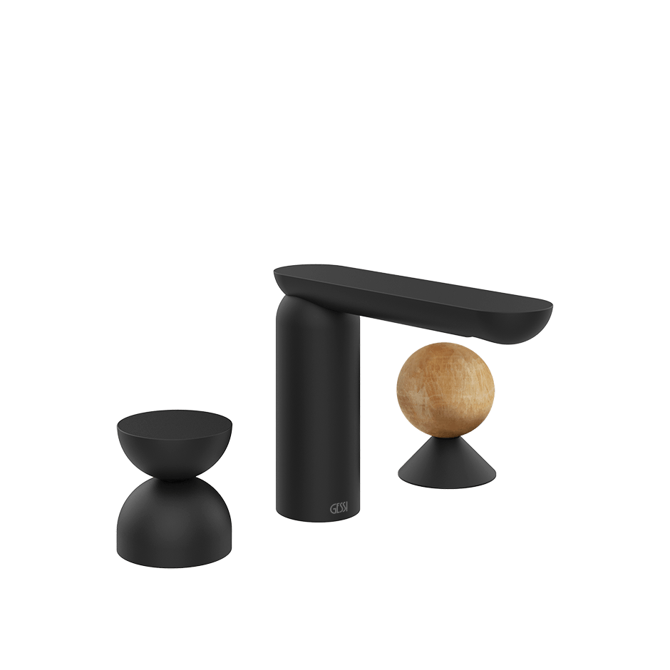 Gessi Washbasin Group 74938 in Matte Black