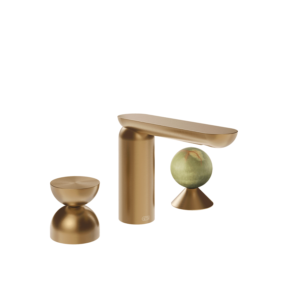 Gessi Washbasin Group 74958 in Warm Bronze Br. Pvd
