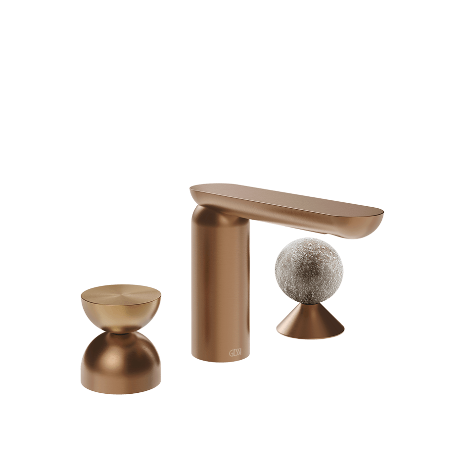 Gessi Washbasin Group 74968 in Copper Brushed Pvd