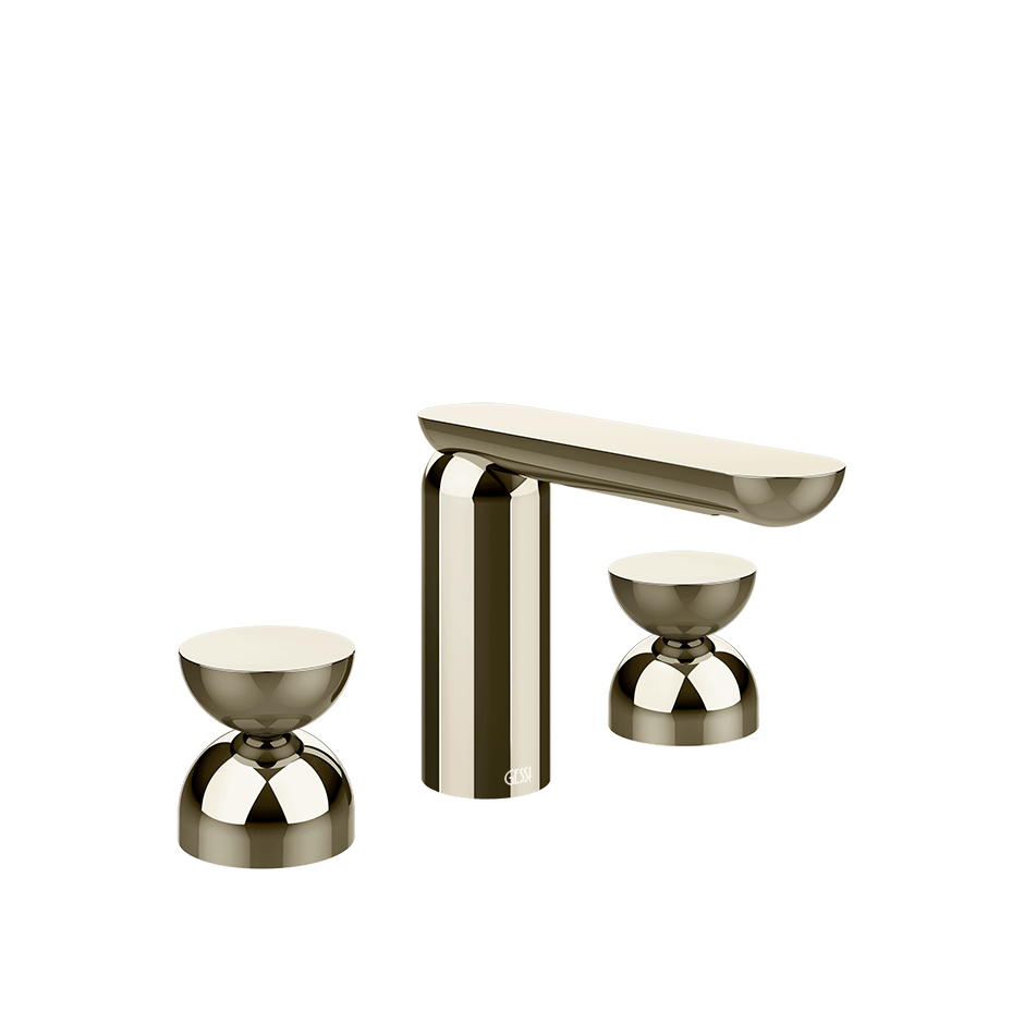 Gessi Washbasin Group 74996 in Nickel Pvd