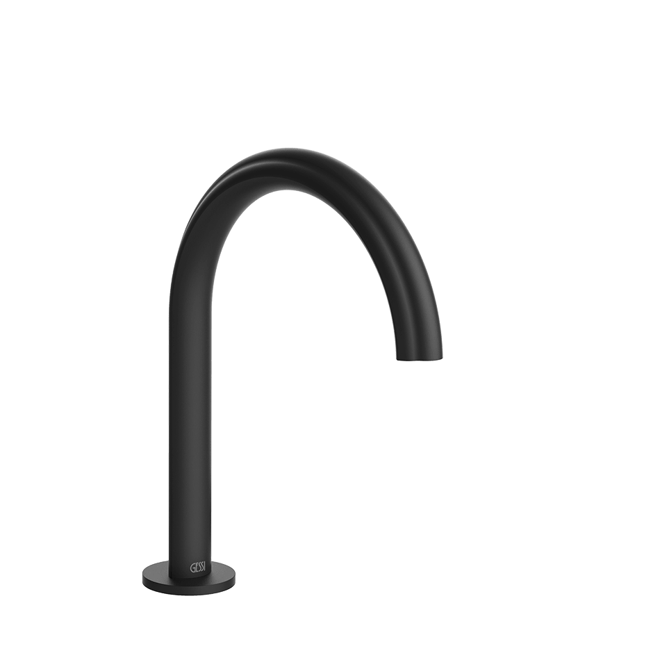 Gessi Basin Spout 76021 in Matte Black
