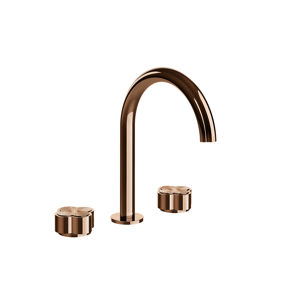 Gessi Washbasin Group 76214 in Copper Pvd