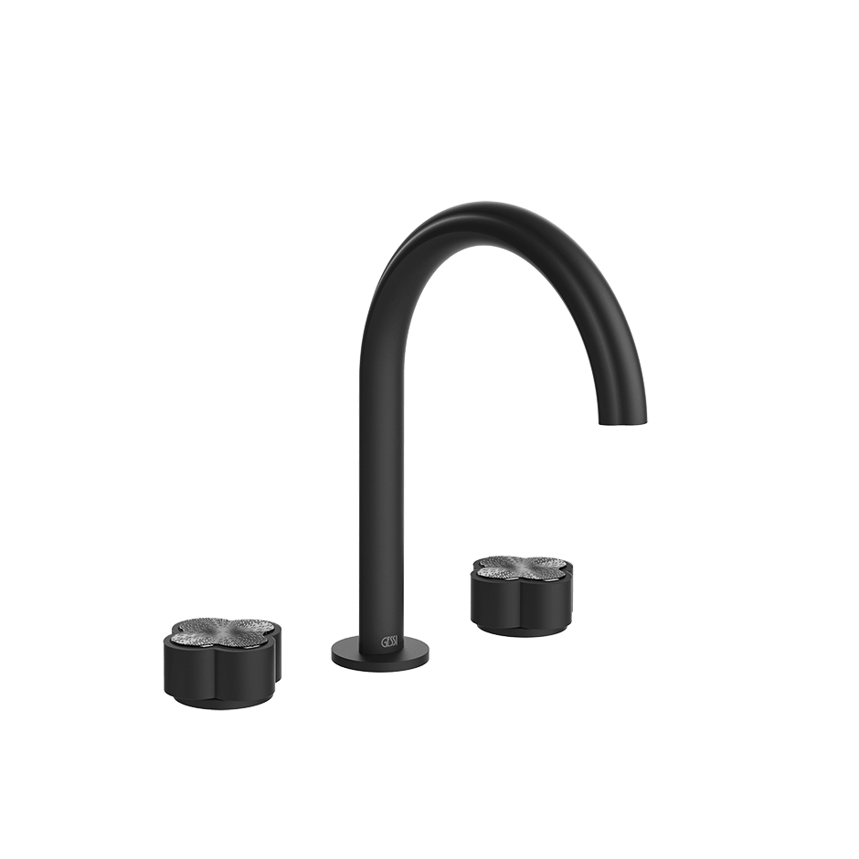 Gessi Washbasin Group 76214 in Matte Black