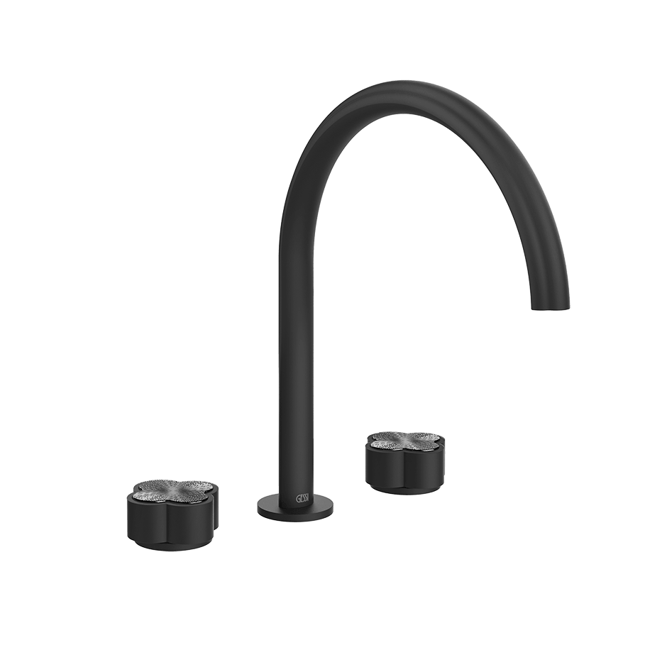 Gessi Washbasin Group 76216 in Matte Black