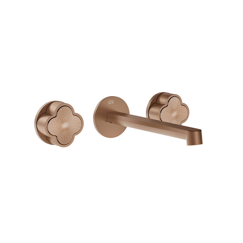 Gessi Washbasin Group 76290 in Copper Brushed Pvd