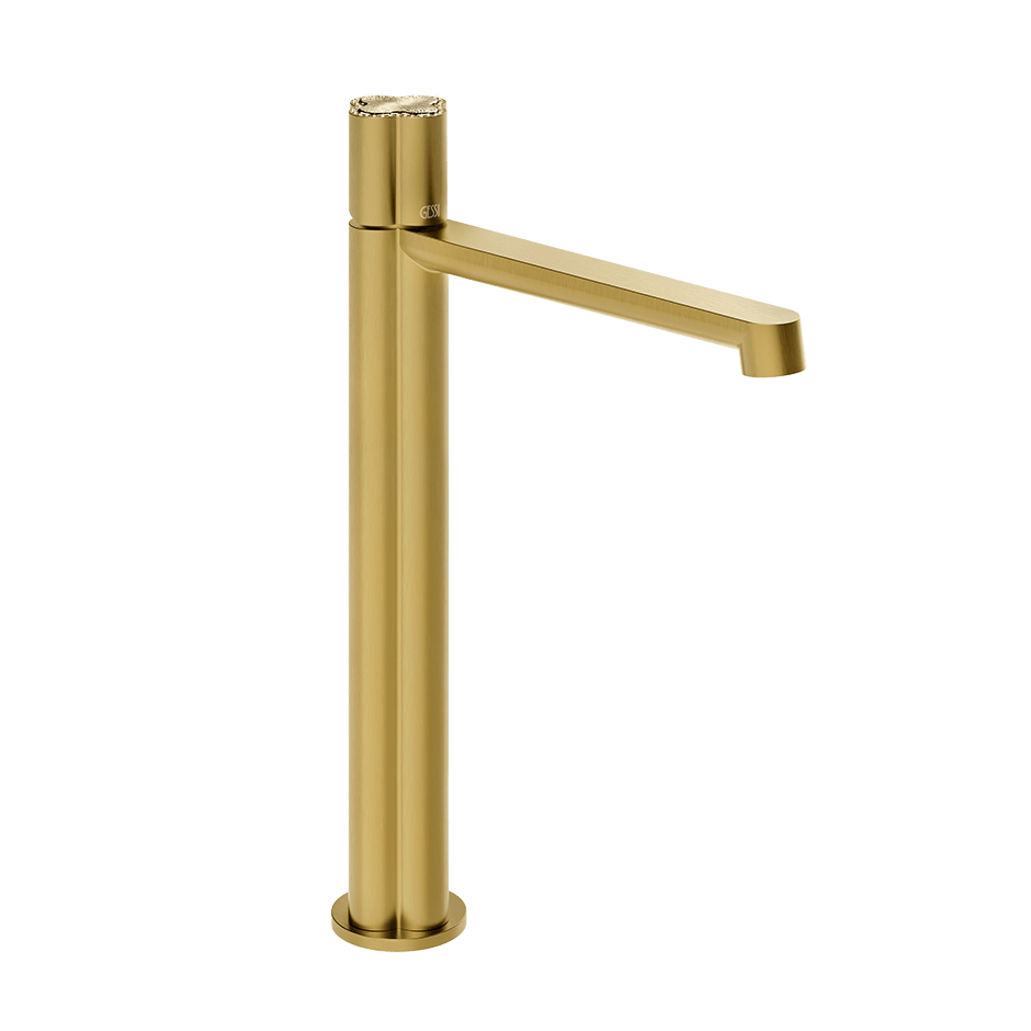 Gessi Washbasin Mixer 76304 in Gold Brushed Pvd