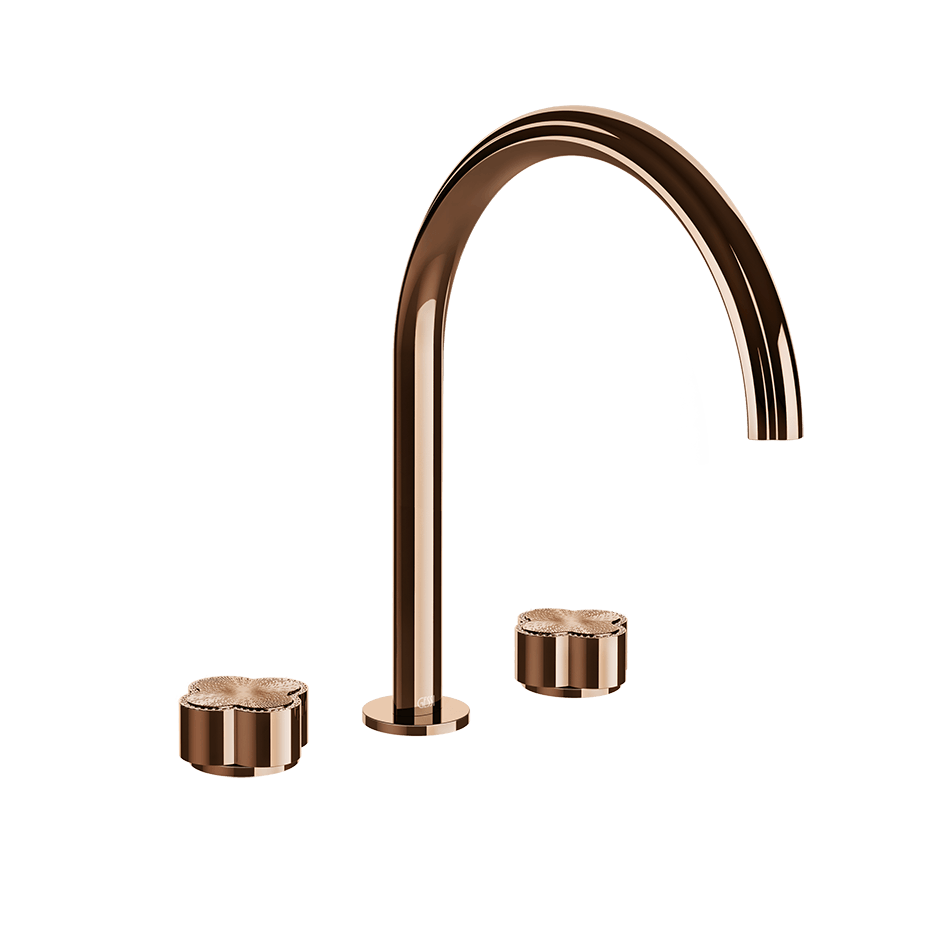 Gessi Washbasin Group 76316 in Copper Pvd