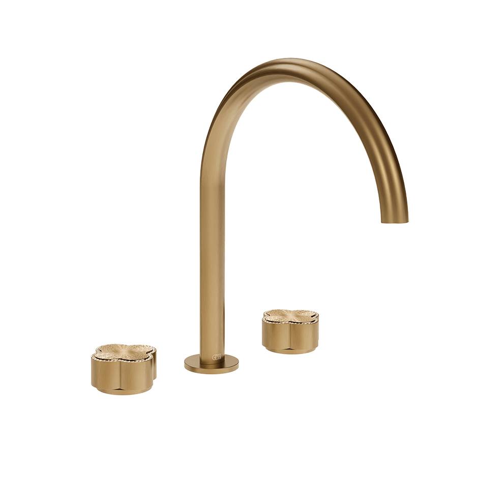 Gessi Washbasin Group 76316 in Warm Bronze Br. Pvd