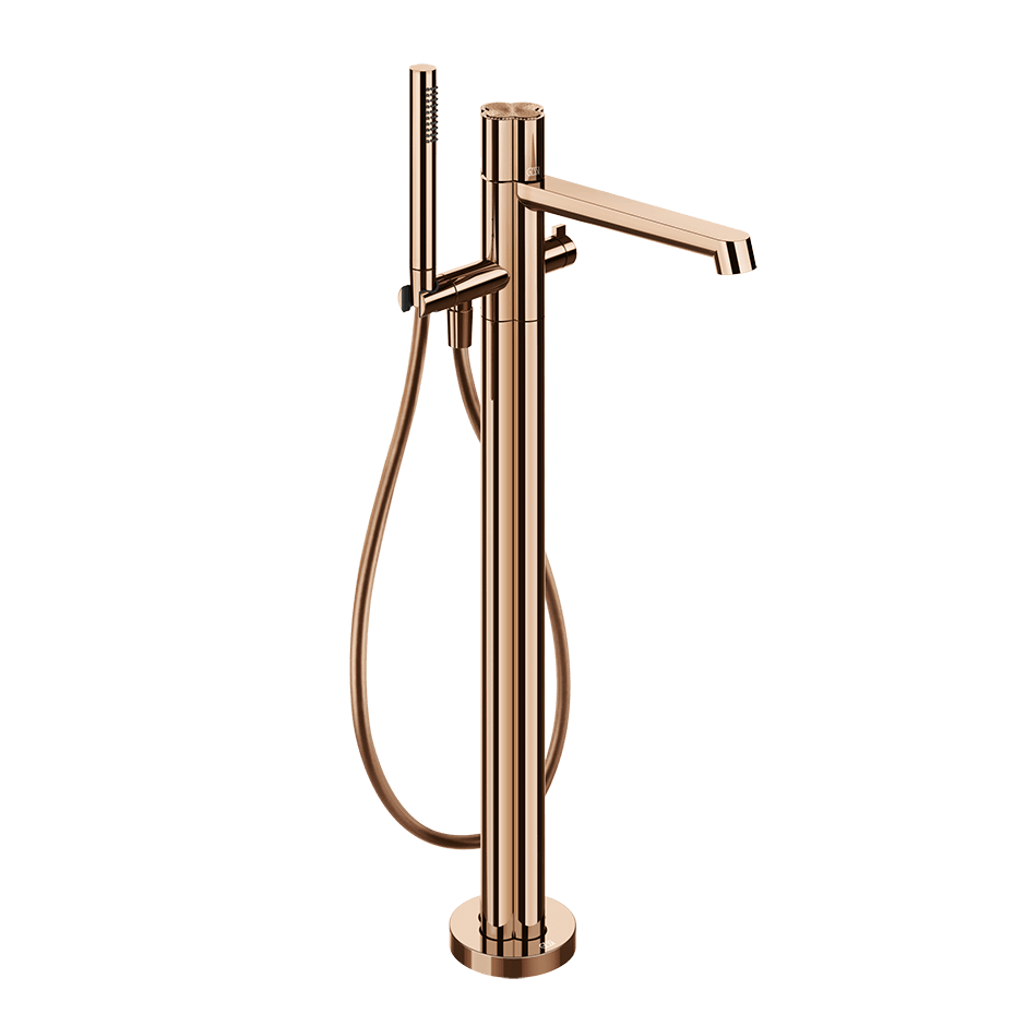 Gessi Bath Mixer 76328 in Copper Pvd
