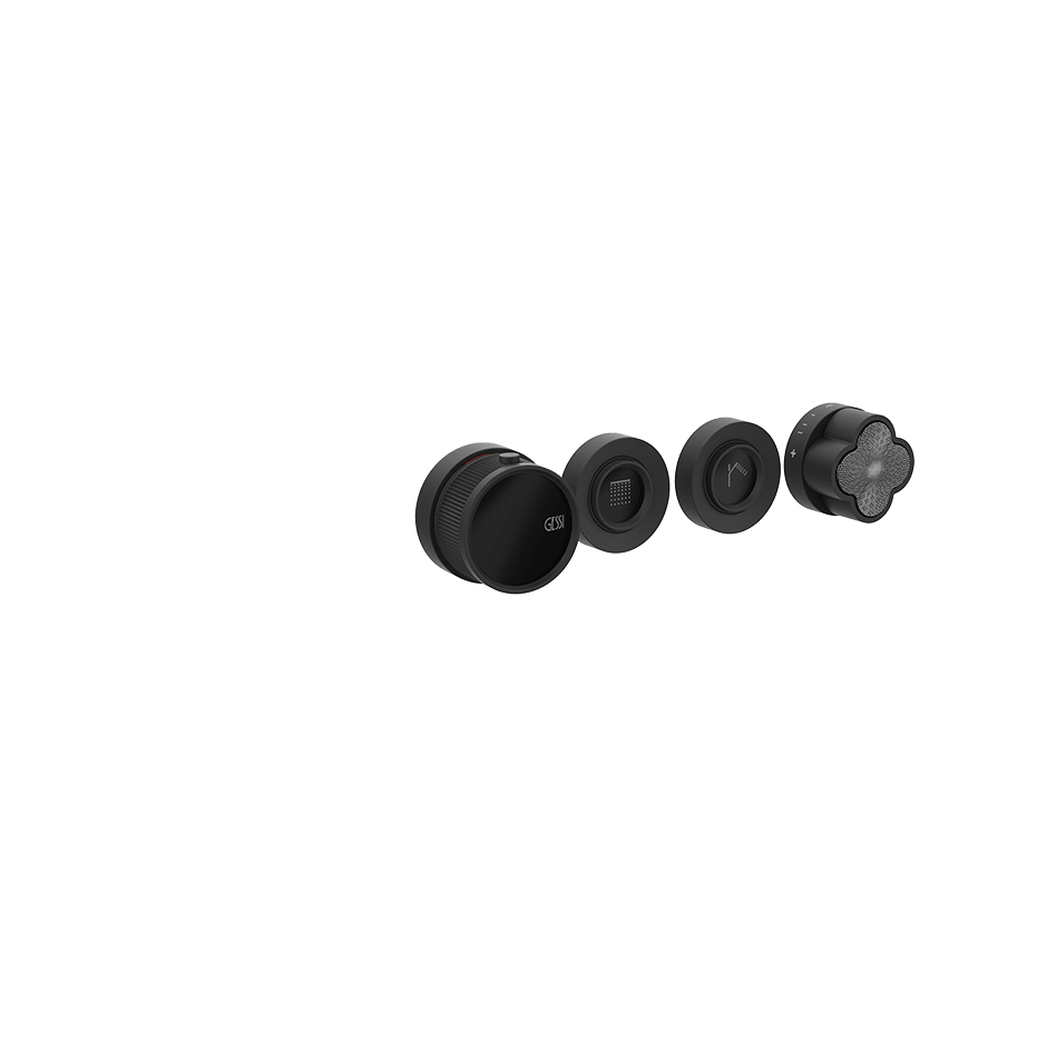 Gessi Shower Mixer 76334 in Matte Black