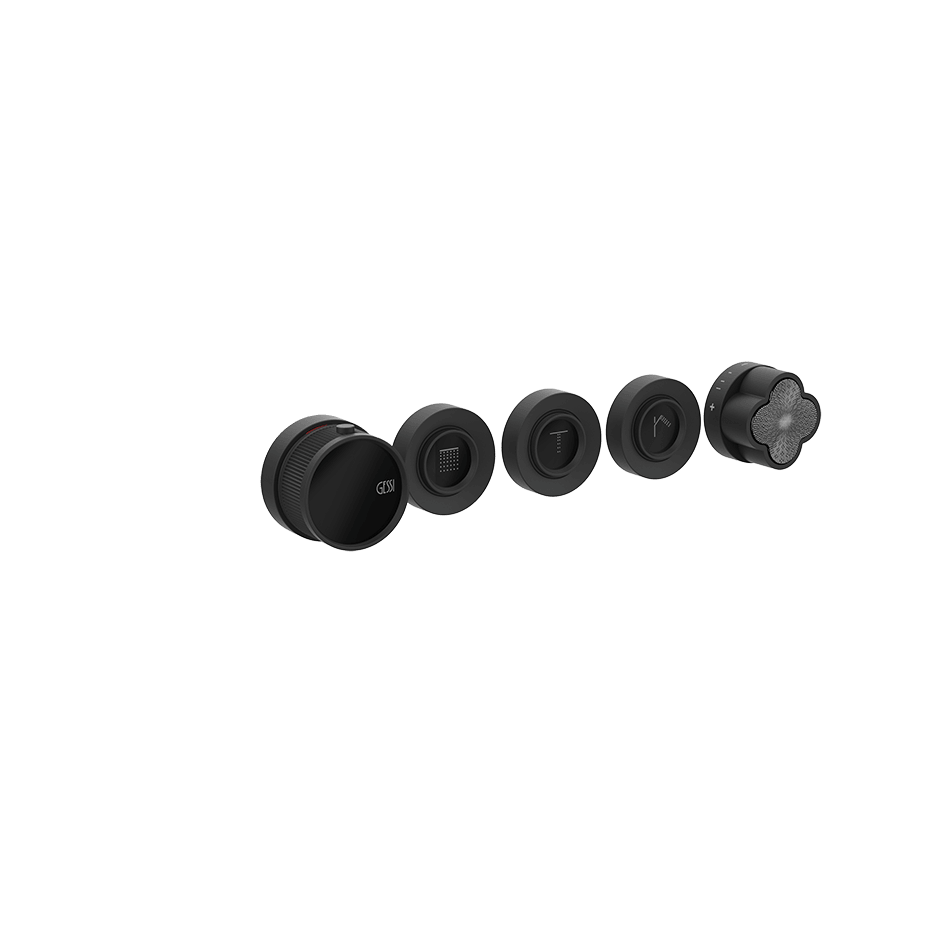 Gessi Shower Mixer 76336 in Matte Black