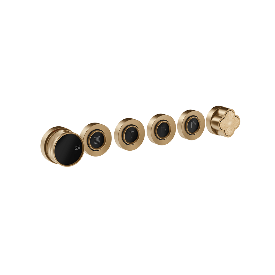 Gessi Shower Mixer 76338 in Warm Bronze Br. Pvd