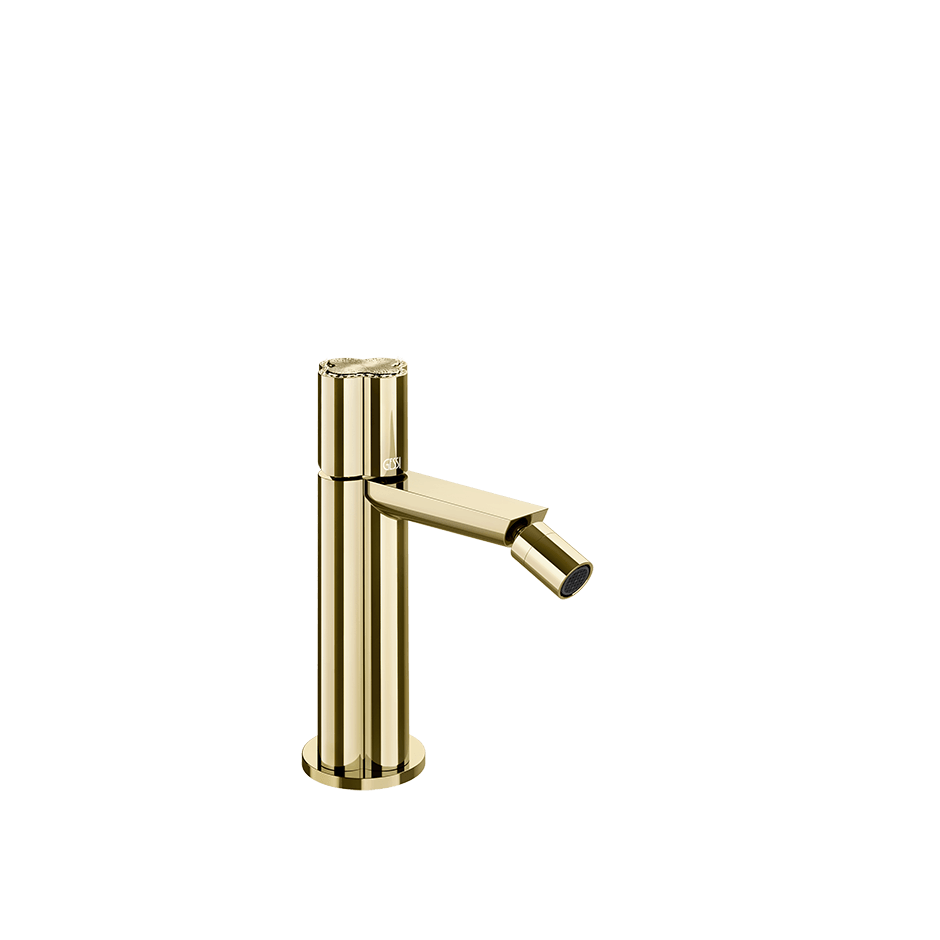 Gessi Bidet Mixer 76368 in Brass Pvd