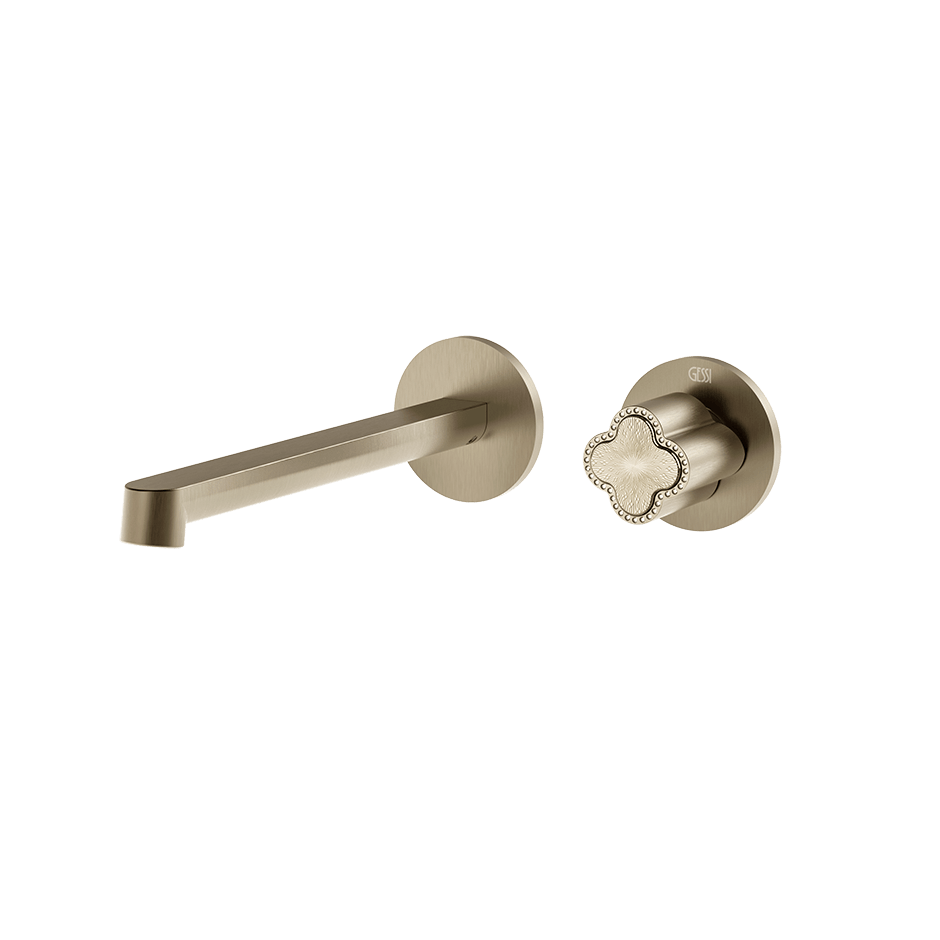 Gessi Washbasin Mixer 76388 in Finox Brushed Nickel