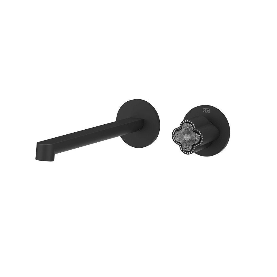 Gessi Washbasin Mixer 76388 in Matte Black