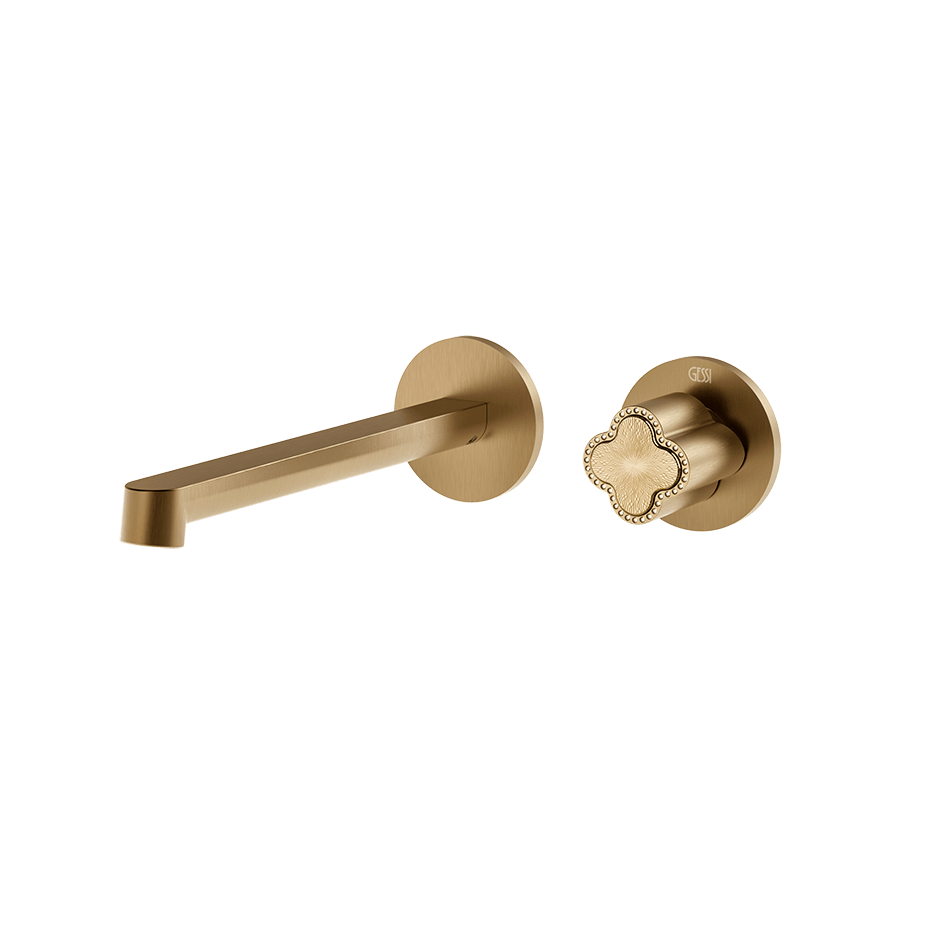 Gessi Washbasin Mixer 76388 in Warm Bronze Br. Pvd
