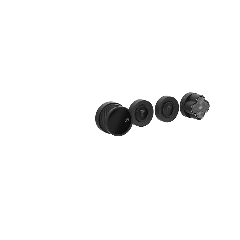 Gessi Shower Mixer 76434 in Matte Black