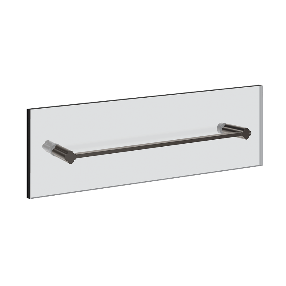 Gessi Towel Rail 76513 in Black Metal Br. Pvd