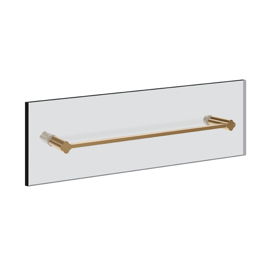 Gessi Towel Rail 76513 in Warm Bronze Br. Pvd