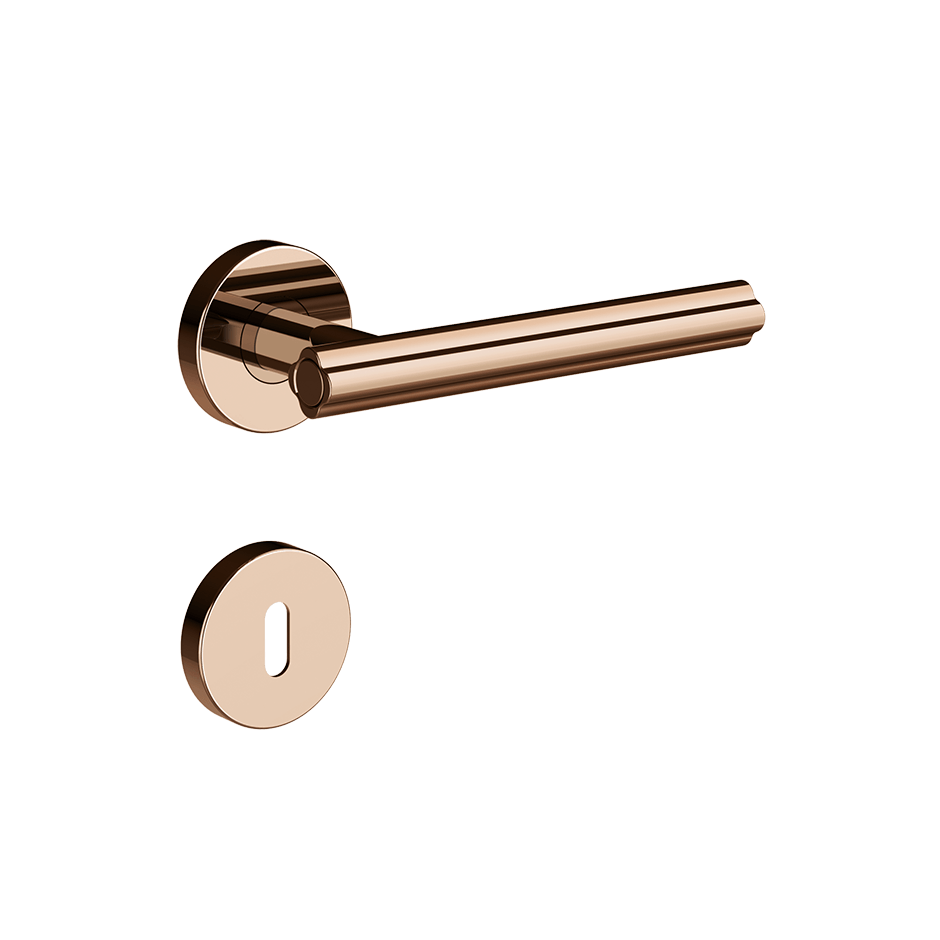 Gessi Internal Door Handle 76640 in Copper Pvd