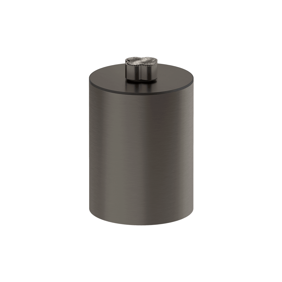 Gessi Waste-Paper Basket 76690 in Black Metal Br. Pvd