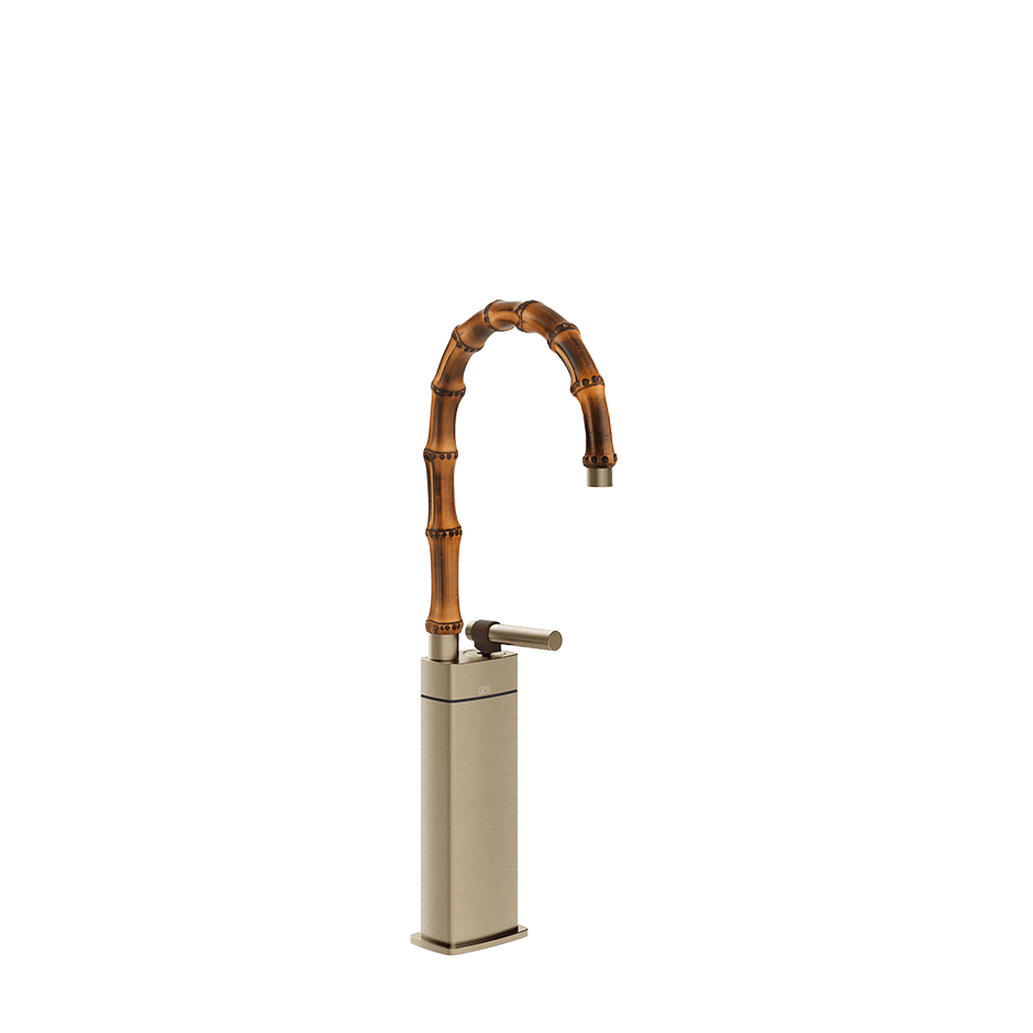 Gessi Washbasin Mixer 77005 in Finox Brushed Nickel