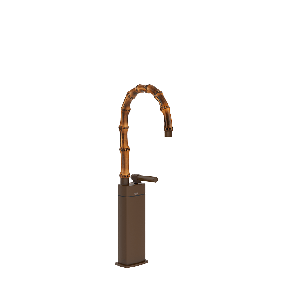 Gessi Washbasin Mixer 77005 in Dark Bronze