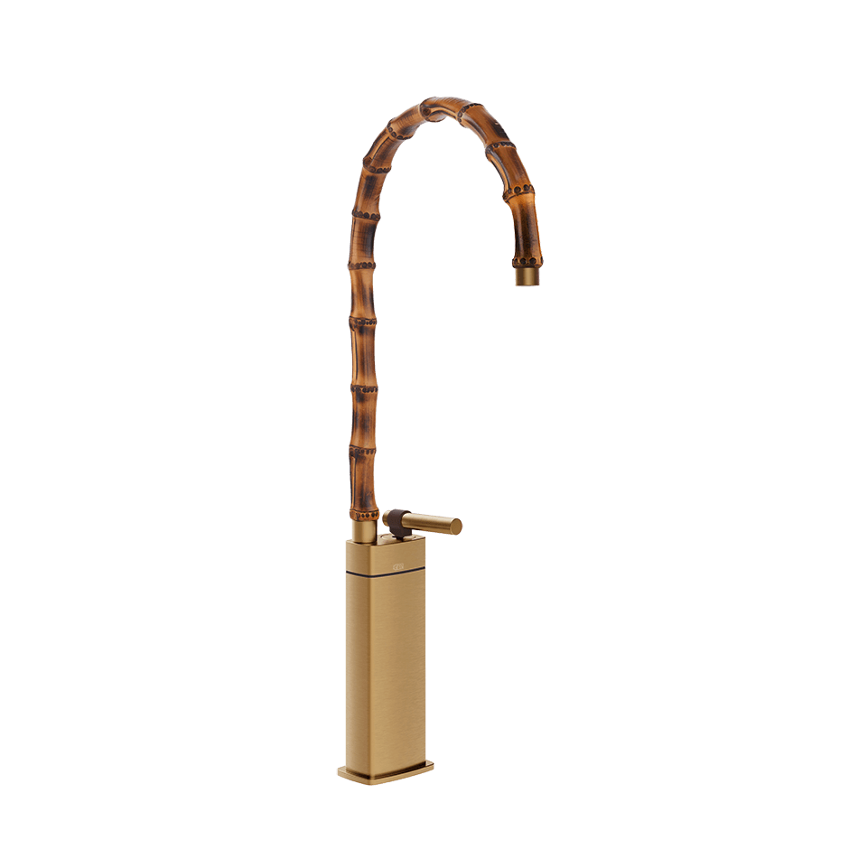 Gessi Washbasin Mixer 77009 in Warm Bronze Br. Pvd