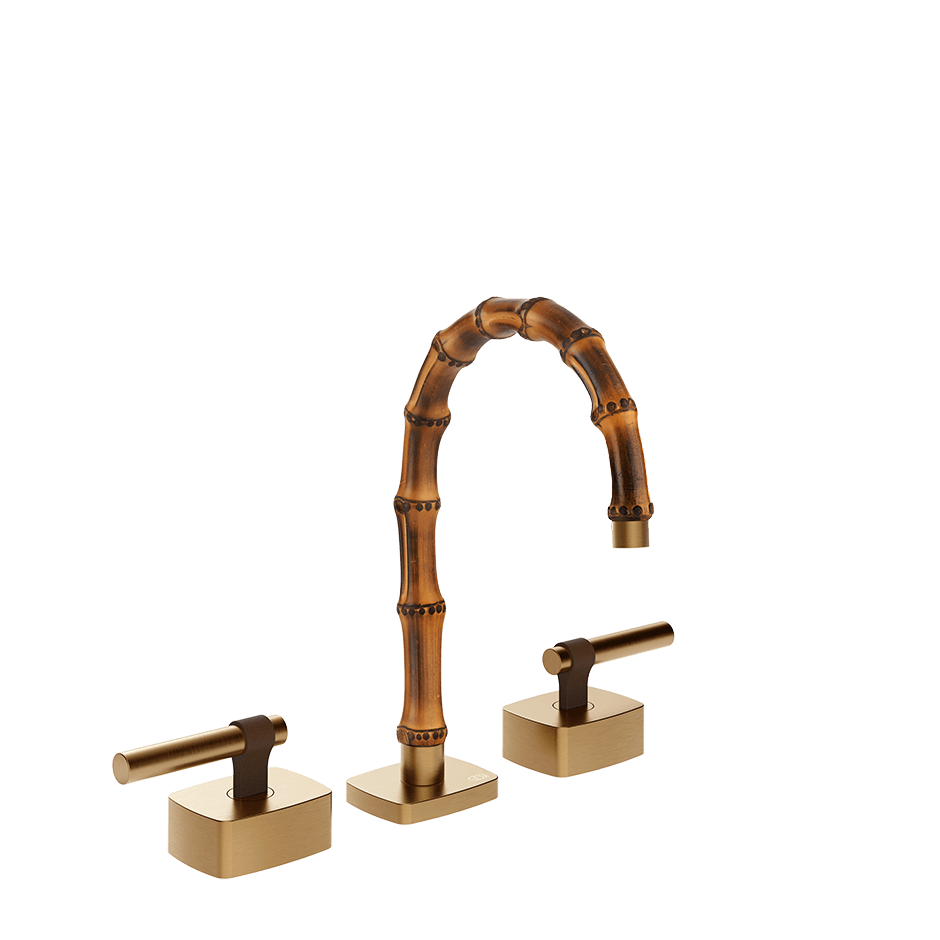 Gessi Washbasin Group 77011 in Warm Bronze Br. Pvd