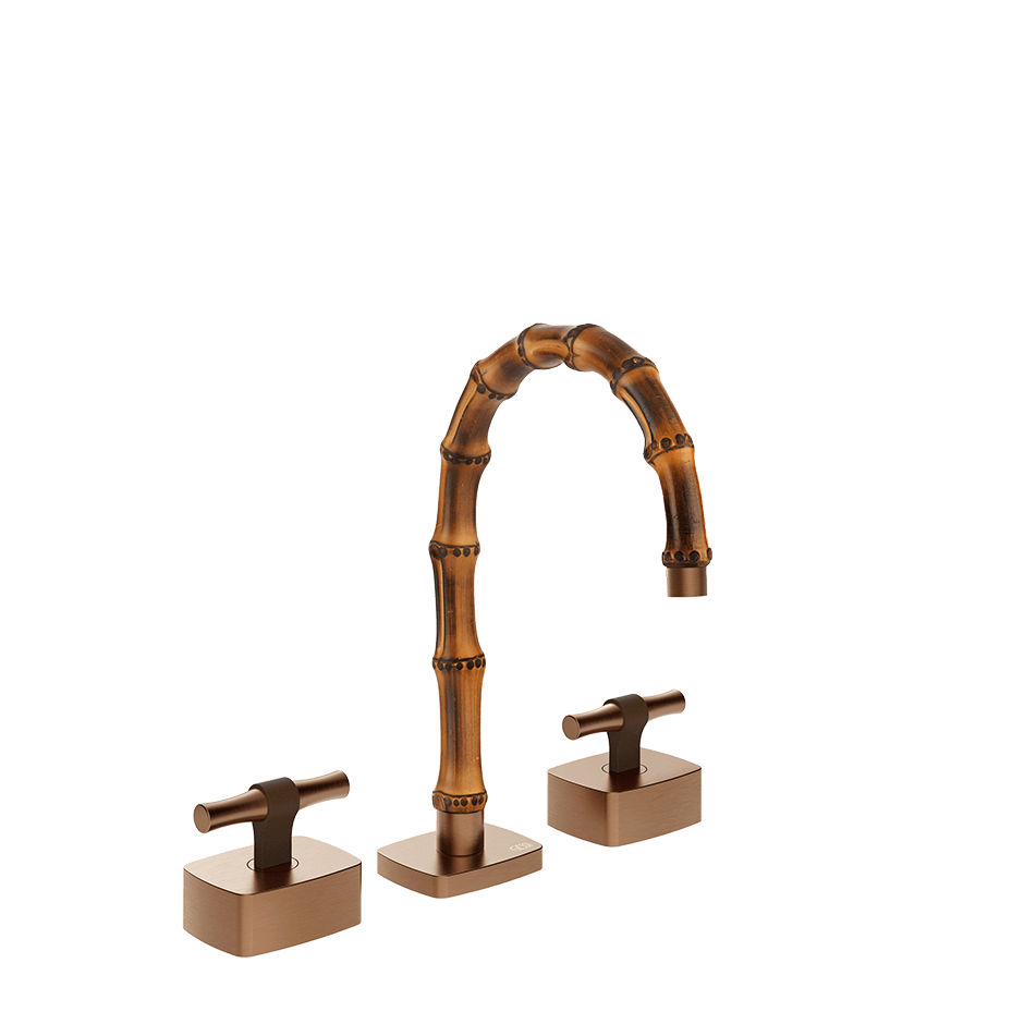 Gessi Washbasin Group 77013 in Copper Brushed Pvd