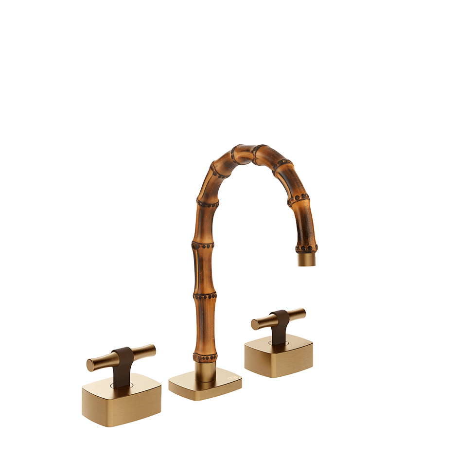 Gessi Washbasin Group 77013 in Warm Bronze Br. Pvd