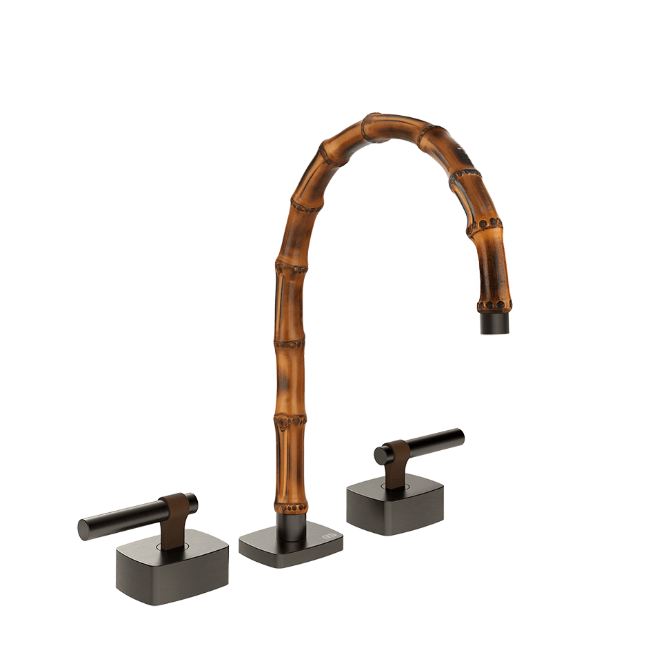 Gessi Washbasin Group 77015 in Black Metal Br. Pvd