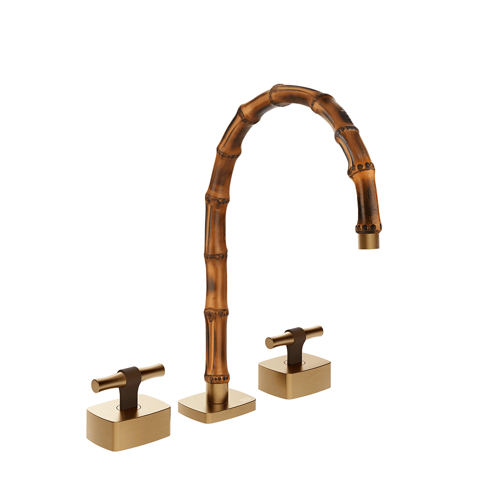 Gessi Washbasin Group 77017 in Warm Bronze Br. Pvd
