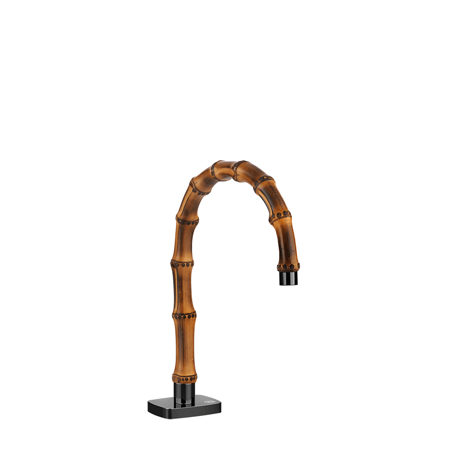 Gessi Basin Spout 77021 in Black Metal Pvd