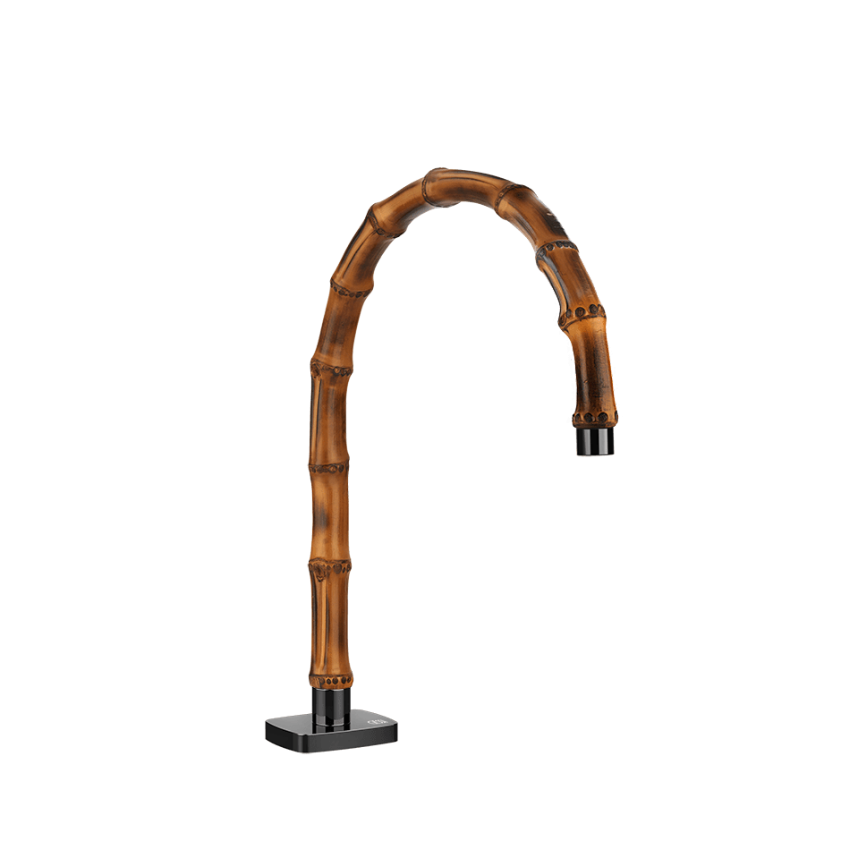 Gessi Basin Spout 77025 in Black Metal Pvd