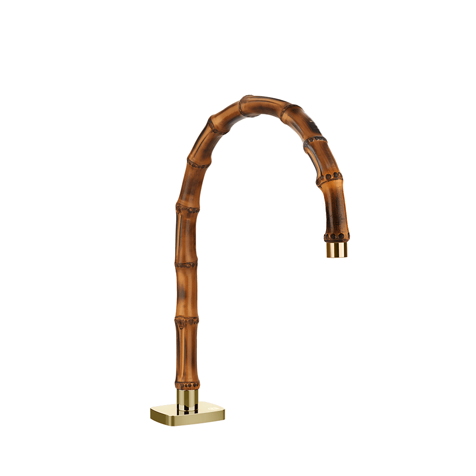 Gessi Basin Spout 77025 in Brass Pvd