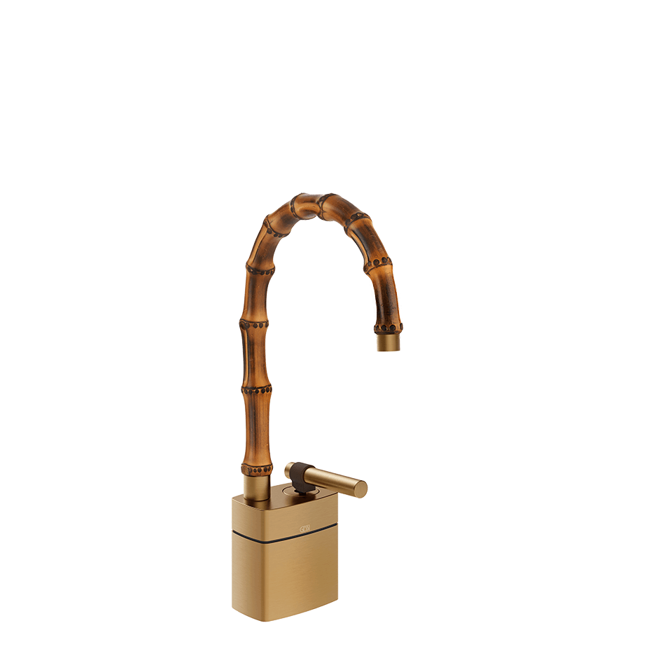 Gessi Washbasin Mixer 77027 in Warm Bronze Br. Pvd