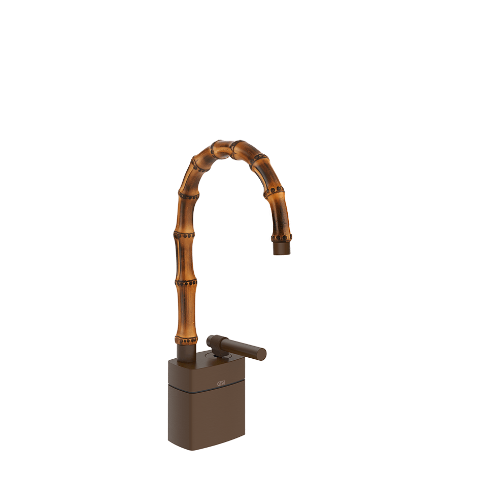 Gessi Washbasin Mixer 77027 in Dark Bronze