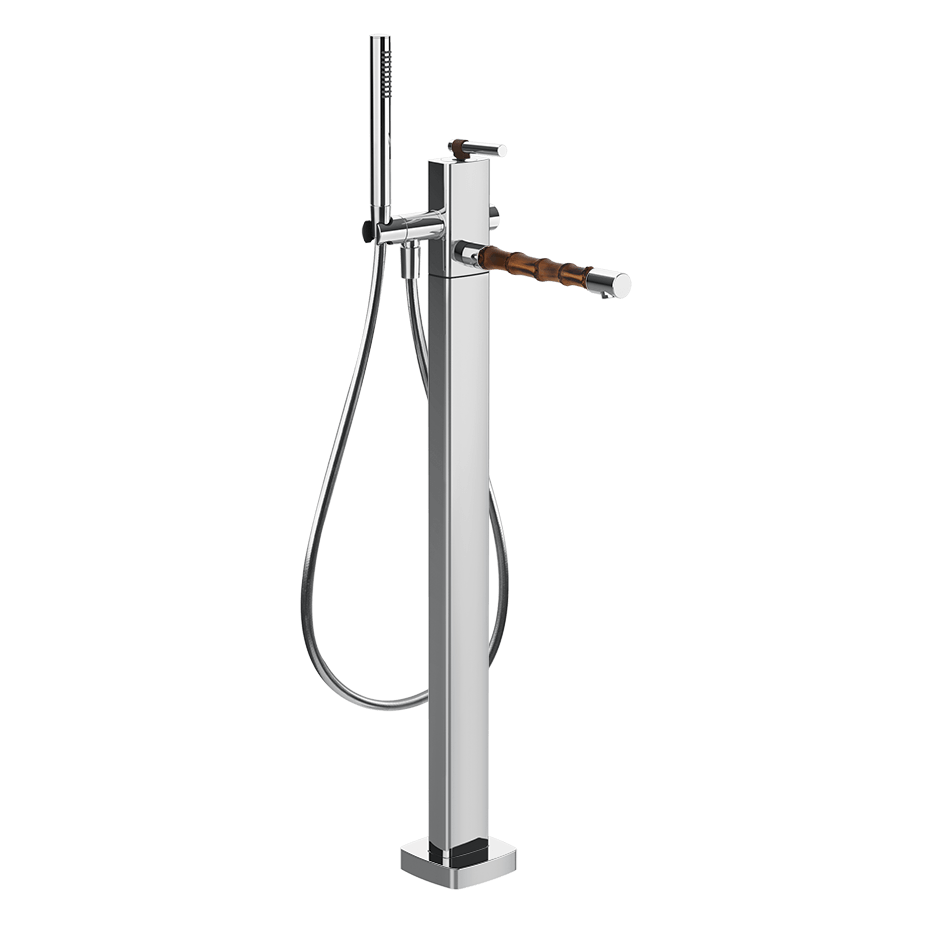 Gessi Bath Mixer 77028 in Chrome