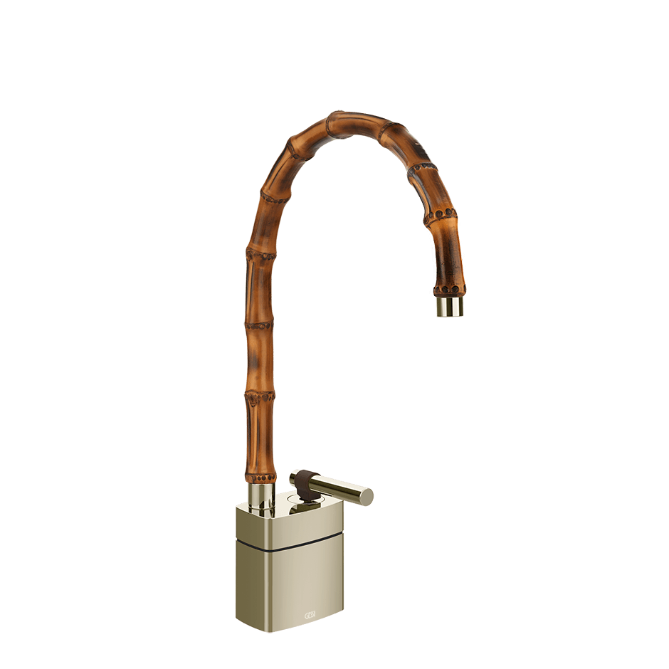 Gessi Washbasin Mixer 77029 in Nickel Pvd